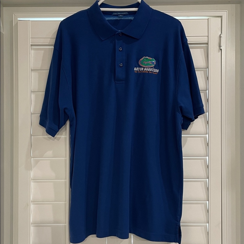 LIKE NEW! UF Florida Gators Boosters Polo